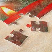 Puzzle Salutations de Noël de maman et papa (Côté)