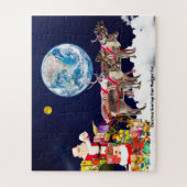 Puzzle Salutations de Noël de maman et papa (Vertical)