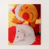 Puzzle Salutations de Noël de maman et papa (Vertical)