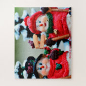 Puzzle Salutations de Noël de maman et papa (Vertical)