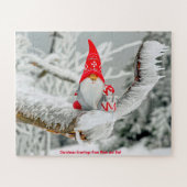 Puzzle Salutations de Noël de maman et papa (Horizontal)