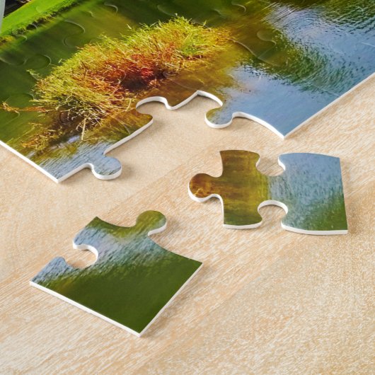 Puzzle Salutations de Noël Minnesota. (Côté)