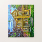 Puzzle Salutations de Noël Rock Island Illinois (Vertical)