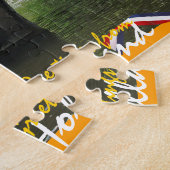 Puzzle Salutations de pont de la Hollande Amsterdam (Côté)