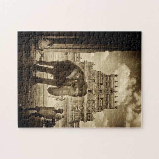 Puzzle Salutations de temple (Horizontal)