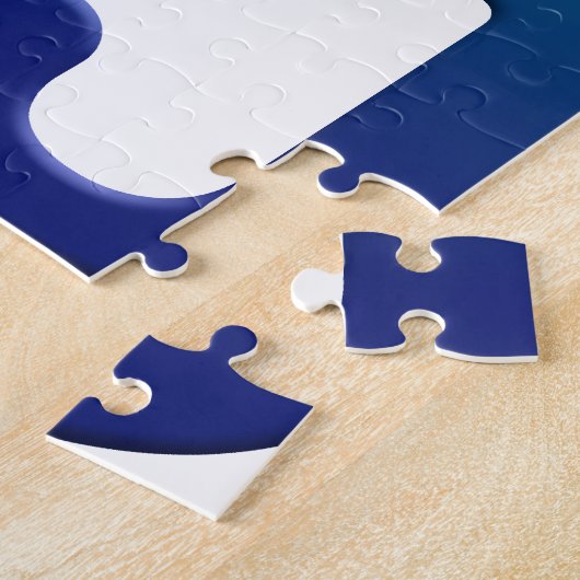 Puzzle Salutations de ville d'océan (Côté)