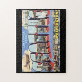 Puzzle Salutations de voyage de Seattle (Vertical)