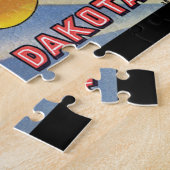 Puzzle Salutations de voyage du nord de Fargo (Côté)