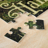 Puzzle Salutations d'Halloween vintage (Côté)