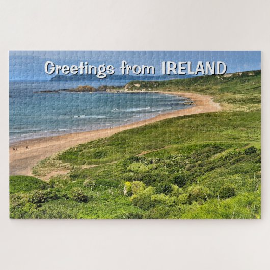 Puzzle Salutations d'Irlande : baie de White Park (Horizontal)