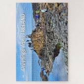 Puzzle Salutations d'Irlande : Chaussée du Géant, Antrim (Vertical)
