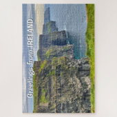 Puzzle Salutations d'Irlande : Magnifiques falaises de Mo (Vertical)