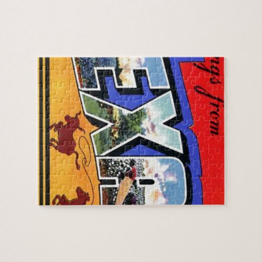 Puzzle Salutations Du Texas (Horizontal)