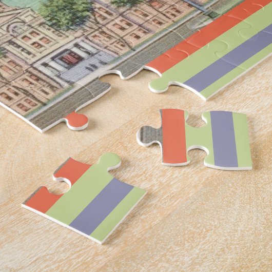 Puzzle Salutations du Wyoming (Côté)