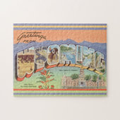 Puzzle Salutations du Wyoming (Horizontal)