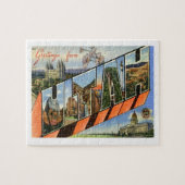 Puzzle Salutations Utah Des États-Unis (Horizontal)