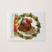 Puzzle Salutations vintages de thanksgiving (Horizontal)