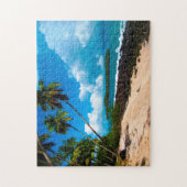 Puzzle Salvation Island Guyana. (Vertical)