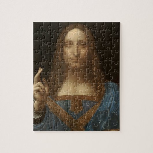 Puzzle Salvator Mundi de Léonard de Vinci (Jésus-Christ) (Vertical)