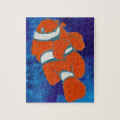 Puzzle salwater tropcal clown fish (Vertical)