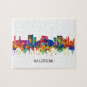 Puzzle Salzbourg Autriche Skyline (Horizontal)