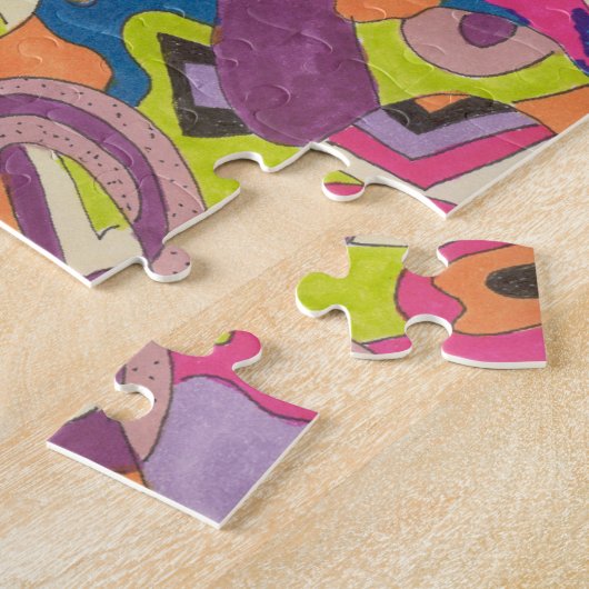 Puzzle "Samba" Art Abstrait (Côté)