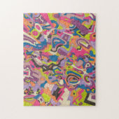 Puzzle "Samba" Art Abstrait (Vertical)
