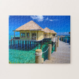 Puzzle Samoa Beach Huts.
