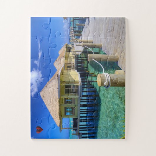 Puzzle Samoa Beach Scene (Vertical)