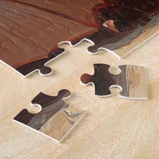 Puzzle Samoyed Dog Christmas Vintage Beach (Côté)