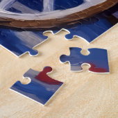 Puzzle Samoyed Dog Valentine's Day (Côté)