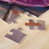 Puzzle Samoyed Dog Valentine's Day Rose Picnic (Côté)