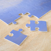 Puzzle Samoyède Qu'il neige Noël (Côté)