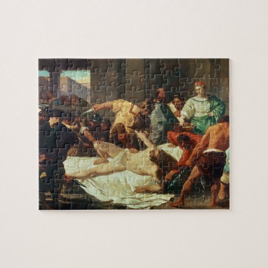 Puzzle Samson a trahi par Delilah (l'huile sur la toile) (Horizontal)