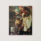 Puzzle Samson a trahi par Delilah (l'huile sur la toile) (Vertical)