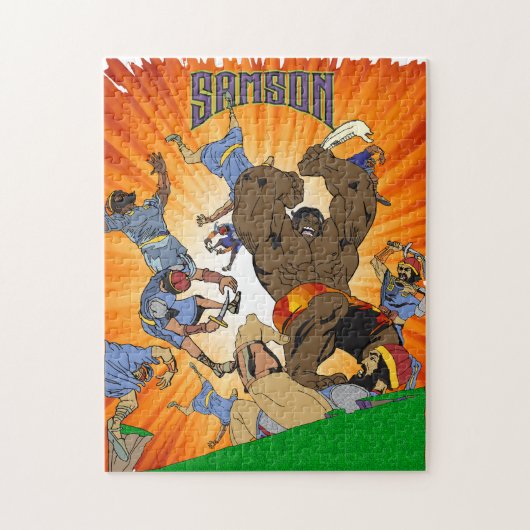 Puzzle Samson et les Philistins (Vertical)