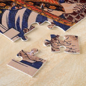 Puzzle Samurai & Giant Salamander Kuniyoshi Fine Art (Côté)