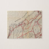 Puzzle San Benito, Fresno, Monterey, San Luis Obispo (Horizontal)