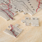 Puzzle San Benito, Fresno, Monterey, San Luis Obispo (Côté)