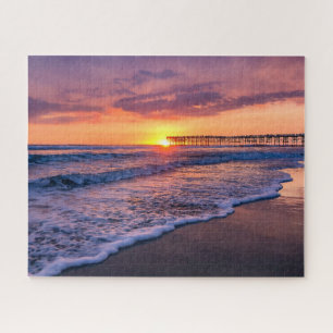 Puzzle San Diego California Beach Sunset