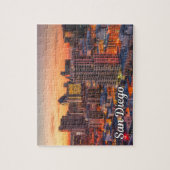 Puzzle San Diego, Californie, États-Unis (Vertical)