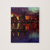 Puzzle San Diego Sunset Skyline (Vertical)