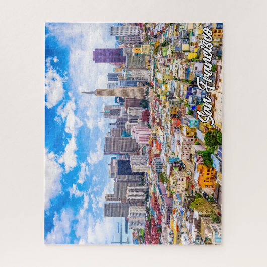 Puzzle San Francisco, Californie, USA (Vertical)