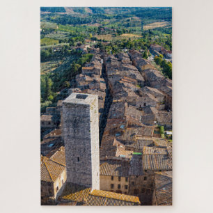Puzzle San Gimignano du ciel, Toscane