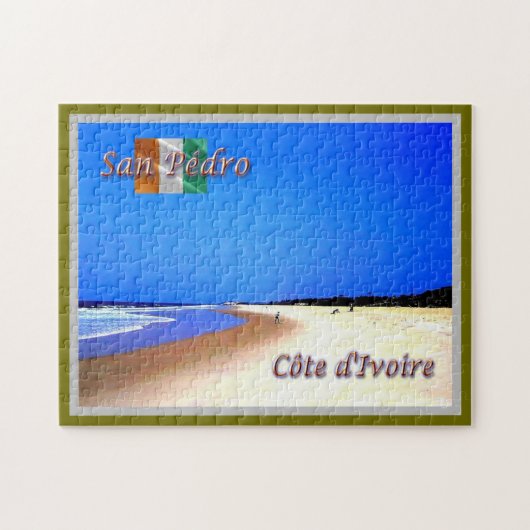 Puzzle San Pedro - plage (Horizontal)