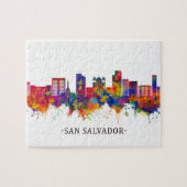 Puzzle San Salvador El Salvador Skyline (Horizontal)
