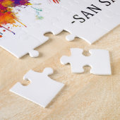 Puzzle San Salvador El Salvador Skyline (Côté)