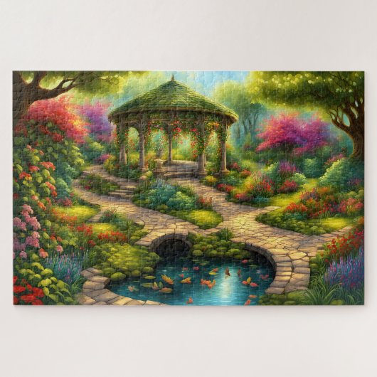Puzzle Sanctuaire de jardin (Horizontal)