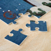 Puzzle Sanctuaire Miyajima-Snow, Hasui Kawase (Côté)