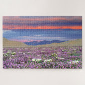 Puzzle Sand Verbena & Dune Primrose Fleurs sauvages au co (Horizontal)